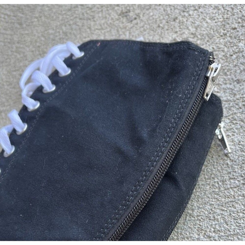 Converse All-Star Women's 7 Men's 5 Tall Knee High Sneakers 1V708 - Black - Picture 7 of 12
